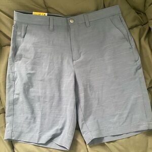 Apt. 9 Men's Slate Blue Flat Front Shorts